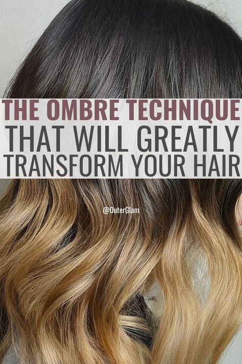 Whether you're craving a subtle change or a dramatic transformation, mastering the ombre technique can revolutionize your hair game. If you want to add depth and dimension to your locks with a stunning ombre effect, this article is for you. Discover the step-by-step process and expert tips to achieve a beautifully blended ombre hairstyle that will leave you feeling confident and stylish. Umbra Hair Color Ombre, Ombre At Home Diy Hair, Diy Ombre Hair At Home Step By Step, Ombré Hair Curly, How To Do Ombre Hair At Home, How To Ombre Your Hair At Home, Ombre Hair Color Brown, Diy Ombre Hair At Home, Ombre Hair Diy