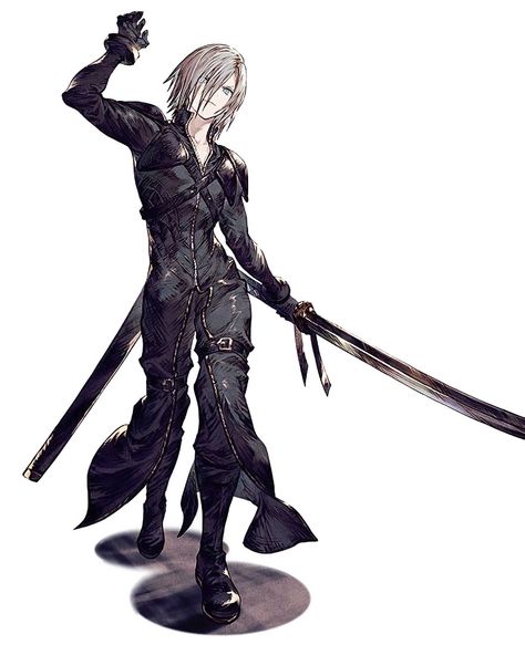 Kadaj (Advent Children) Art - War of the Visions: Final Fantasy Brave Exvius Art Gallery Final Fantasy Brave Exvius, Brave Exvius, Advent Children, Classic Sculpture, Star Wars Comics, Game Character Design, Final Fantasy Vii, Fantasy Games, Character Designs