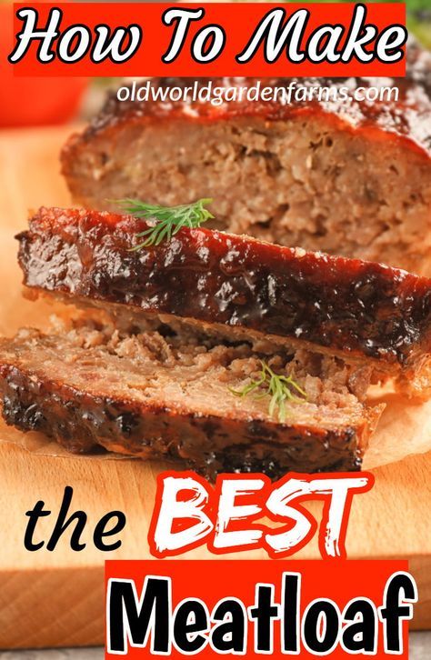 Moist Meatloaf Recipes, Juicy Meatloaf, Moist Meatloaf, The Best Meatloaf, Meatloaf Recipes Pioneer Woman, Good Meatloaf Recipe, Best Meatloaf, Meatloaf Recipe, Meatloaf Recipes