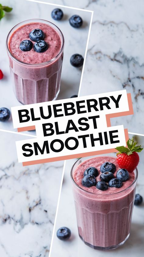 Blueberry Banana Smoothie Recipe for a Refreshing Energy Boost Blueberry Infused Water, Blueberry Banana Smoothie Recipe, Blueberry Banana Smoothie Recipes, Blueberry Smoothie Recipe, Blueberry Banana Smoothie, Carb Alternatives, Easy Blueberry, Blueberries Smoothie, Banana Blueberry