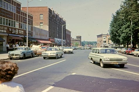 The Square in Morristown,NJ,1963 Morristown New Jersey, Morristown Nj, America The Beautiful, The Square, The 1960s, New Jersey, 1960s, Street View, Square