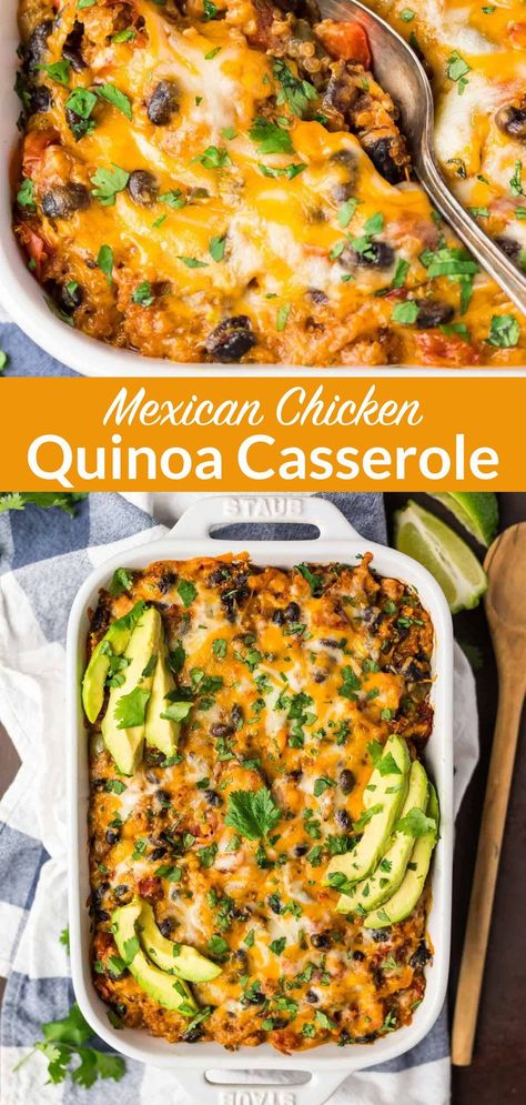 Low Cal Mexican Casserole, Paleo Mexican Casserole, Chicken And Veggie Casserole Healthy, Chicken Lentil Casserole, Healthy Easy Mexican Recipes, Simple Healthy Mexican Meals, Mexican Chicken Casserole Healthy, Easy Healthy Enchilada Casserole, Casseroles With Quinoa