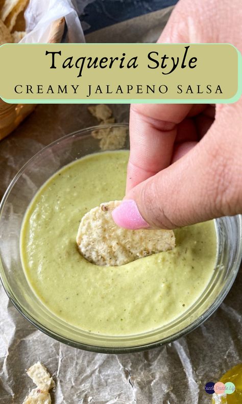 Mexican Salsa Recipes, Creamy Jalapeno, Salsa Guacamole, Salsa Sauce, Hot Sauce Recipes, Dip Recipes Easy, Gone Forever, Razzle Dazzle, Salsa Recipe