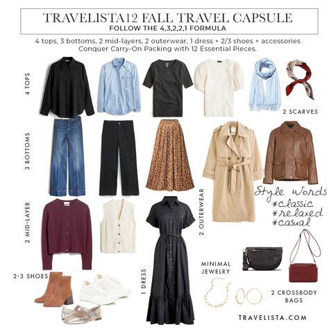 Capsule Wardrobe Trip To Europe, 7 Day Travel Capsule Wardrobe Winter, Travel Capsule Wardrobe Spain Fall, Thanksgiving Travel Capsule Wardrobe, Winter Travel Capsule Wardrobe 2024, London Capsule Wardrobe Fall, Barcelona In November Outfits, Fall 2024 Wardrobe Capsule, 2024 Capsule Wardrobe Fall