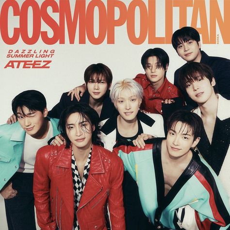 ateez icon Ateez Cosmopolitan 2024, Kpop Group Introduction, Ateez Ot8 Photoshoot, Ateez All Members, Ateez Group Photo, Bg Aesthetic, Ateez 2024, Ateez Members, Groups Poster