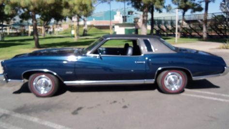 Metallic Blue Paint, 1970 Chevy Monte Carlo, 1972 Chevy Monte Carlo, 1973 Monte Carlo, 1987 Monte Carlo, Monte Carlo For Sale, 1976 Monte Carlo, Classic Car Garage, Las Vegas Airport