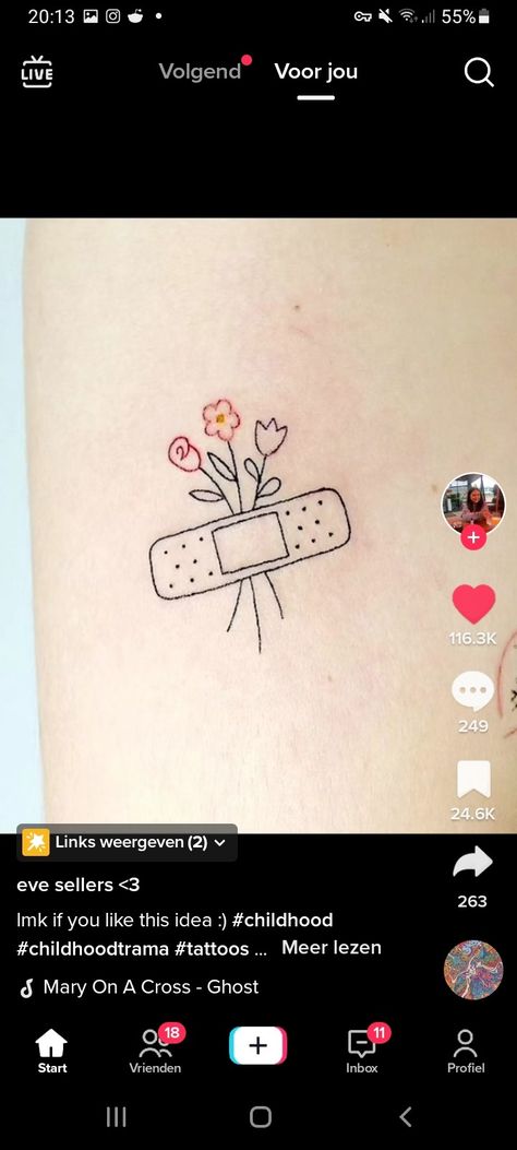 Tattoo, recoveringtattoo Pediatric Tattoo, Growing Up Tattoo Ideas, Childhood Friends Tattoo, Foster Care Tattoo Ideas, Childhood Tramas Tattoo, Tattoos For Traumatic Childhood, L'appel Du Vide Tattoo, Traumatic Childhood Tattoo Ideas, Oc Tattoo