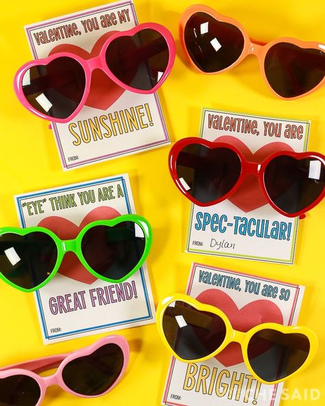 You Brighten My Day Valentine Printable, Sunglasses Valentine, Free Printable Valentines Tags, Preschool Valentine Crafts, Printable Valentine Cards, Emoji Valentines, Printable Valentines Day Cards, Class Valentines, Valentine Gifts For Kids