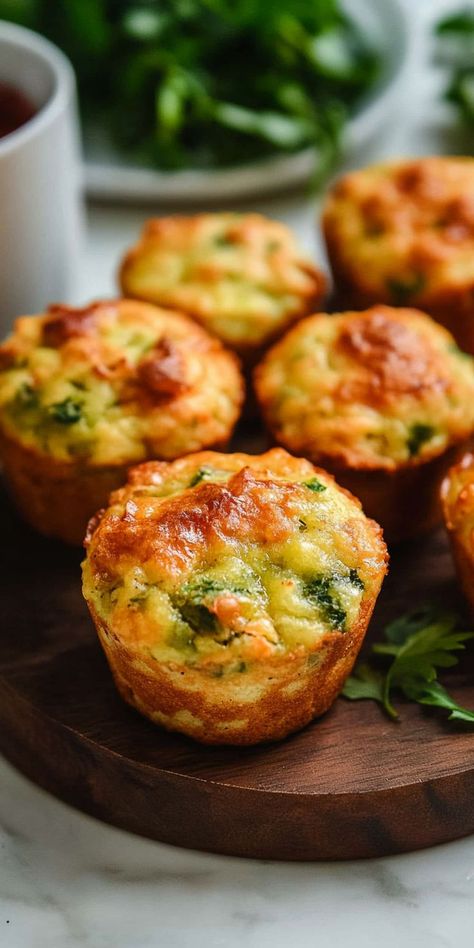 Wholesome and tasty, these muffins are a must-try! Our Savoury Breakfast Muffins blend savory flavors and nutritious ingredients, making them a perfect grab-and-go option! 🍽️🧄 Savoury Breakfast Muffins, Breakfast Muffins Healthy, Savory Breakfast Muffins, Savoury Breakfast, Savoury Muffins, Muffins Healthy, Healthy Breakfast Muffins, Filled Muffins, Grab And Go Breakfast