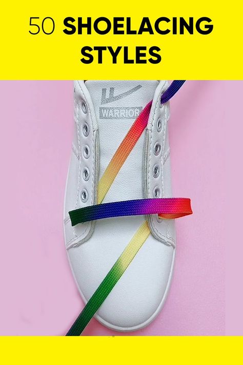 Shoes Laces Styles Laces Shoes Tutorial, Sneaker Laces Tying Techniques, Tying Tennis Shoe Laces, Tennis Shoes Lacing, Tying Sneakers Shoe Lacing, Shoes Strings Ideas, Ways To Lace Up Converse, Converse High Tops Lacing Ideas, No Tie Shoe Laces Diy Sneakers