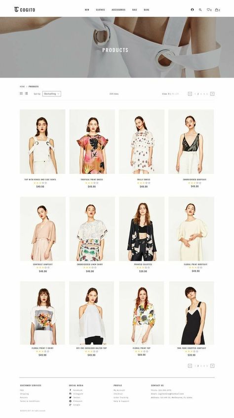 Women's fashion collection template Fashion Web Design, Fashion Website Design, Fashion Ecommerce, Best Shopify Themes, Ecommerce Website Template, Fashion Minimal, Ecommerce Web Design, Shopify Website Design, Dropshipping Store