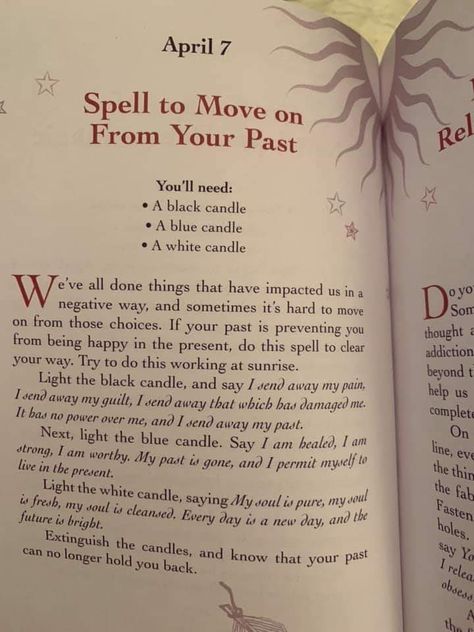 Positive Energy Spell, Spell To Stop Thinking Of Someone, Moving On Spell, Spells For Mental Health, Healing Candle Spell, Detachment Spells, Emotional Healing Spell, Healing Spells Witchcraft, Healing Spells For Others Health