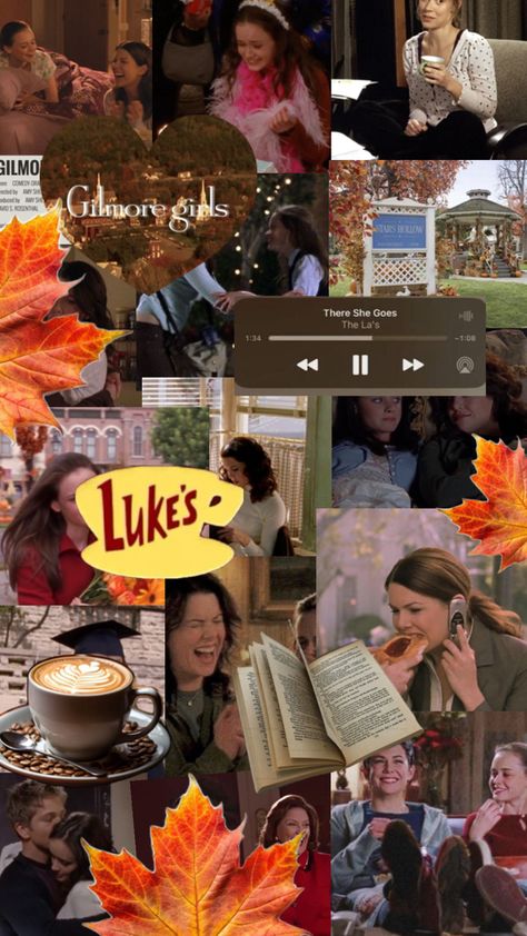 𝒲𝒽𝑒𝓇𝑒 𝓎ℴ𝓊 𝓁𝑒𝒶𝒹٫ ℐ 𝓌𝒾𝓁𝓁 𝒻ℴ𝓁𝓁ℴ𝓌 There She Goes, Stars Hollow, Gilmore Girls, Quick Saves