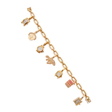 Bracelet Cartier, Gold Link Bracelet, Gold Link, Fine Jewels, Charm Set, The Gold, Pink Sapphire, Gold Watch, Link Bracelets