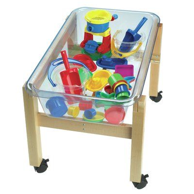 Sand Water Table, Sandbox Cover, Water Tables, Sand And Water Table, Toddler Sensory, Sensory Table, Sand Toys, Sand Table, Water Table