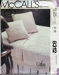 McCall's Pattern 8312 Candlewicking Bedcover, Tablerunner and Wallhanging Bermuda Bag Pattern, Candlewicking Patterns, Candlewicking Embroidery, Embroidery Purse, Vogue Dress Patterns, Motif Vintage, Mccalls Patterns, Crafts Sewing, Embroidery Pattern