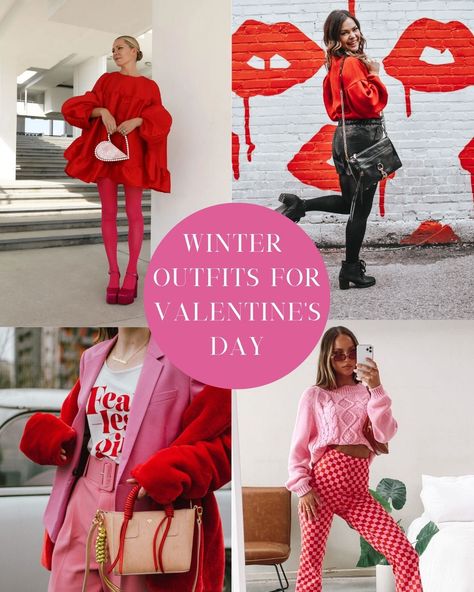 37 Sweet Valentine’s Day Outfit Ideas Winter Weather - ljanestyle Valentine Date Outfits For Women, Winter Valentines Day Outfit Night Dates, Valentines Day Winter Outfit, Warm Valentines Day Outfit, Cold Weather Valentines Day Outfit, Warm Valentines Outfit, Valentine’s Day Date Night Outfit, Valentines Work Outfit, Valentines Day Outfits Winter