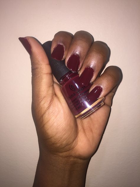 Wine Down For What? Wine Colour Nails, Wine Colored Nails, Festive Nail Colors, Deep Red Nail Polish, Coachella Hair, Coachella 2024, Deep Red Nails, Plum Nails, Maroon Nails