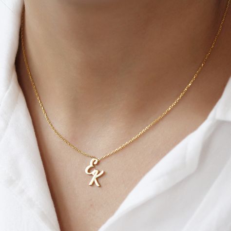 Snake Ring Gold, Letter Necklace Initials, Necklace With Kids Names, October Birthday, Letter Pendant Necklace, Gold Bangles Design, Gold Necklace Women, Bangle Designs, Mom Necklace