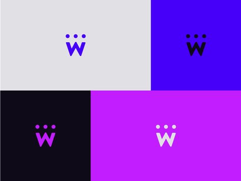 Purple Logo Palette, Purple Brand Design, Purple Branding Design, Recruitment Logo, Logo Purple, Purple Branding, Purple Logo Design, Violet Color Palette, Purple Pink Color