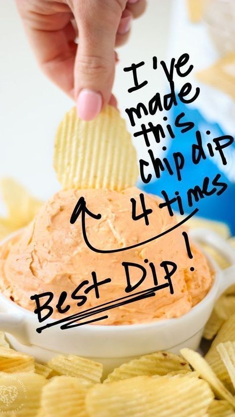 Best Potato Chip Dip, Best Potato Chip Dip Recipe, Potato Chip Dip, Chip Dip Recipe, Best Potato Chips, Dip For Potato Chips, Chip Dip Recipes, Best Dip, Smart School House