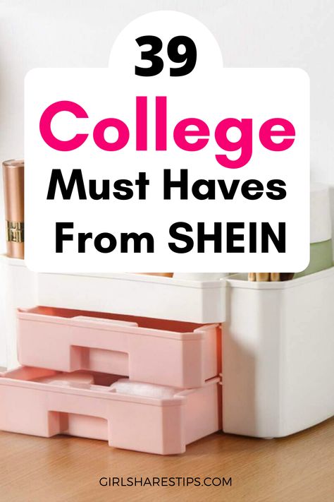 39 College Must Haves From SHEIN | SHEIN Haul | Dorm Ideas | College Packing List | College Outfits Shein Dorm Decor, Shein Outfits For College, Apartment Decorating College Bedroom Student Room Ideas, Shein University Outfits, Shein Must Haves Room, College Outfits Shein, Shein Finds Room Decor, Shein Organization, Shein College Outfits