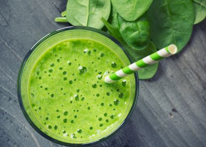 This juice would make Popeye proud. It’s got greens galore with tons of spinach, cucumber, celery and parsley. Both spinach...Read More Brooke Goldner, Smoothie Without Yogurt, Blue Zones Recipes, Longevity Recipes, Healthy Breakfast Choices, Zone Recipes, Sistem Pencernaan, Resep Smoothie, Green Juice Recipes