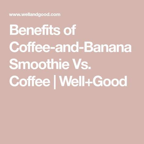 Banana Coffee Smoothie, Benefits Of Oats, Coffee Banana Smoothie, Coffee Smoothie Recipes, Smoothie Benefits, French Vanilla Creamer, Banana Coffee, Coffee Smoothie, Big Breakfast