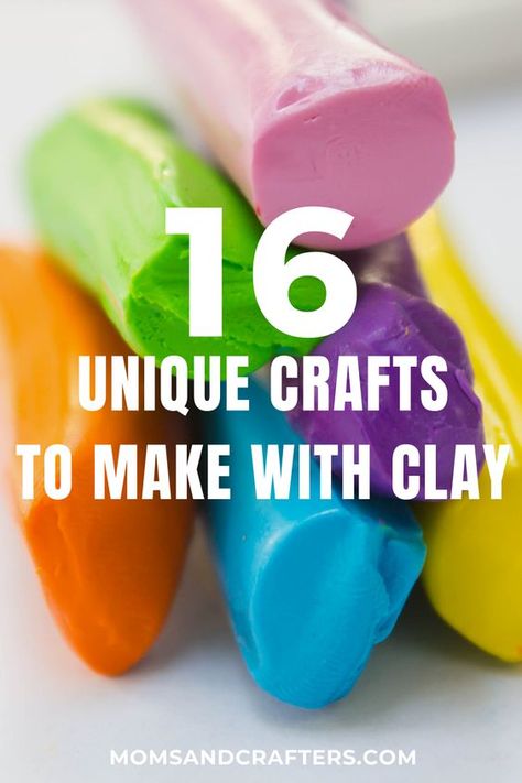 Model Magic Ideas For Adults, Projects With Air Dry Clay, Polymer Clay Wall Art Diy, What To Make Out Of Modeling Clay, Crafts With Clay For Kids, Modelling Clay Crafts, Polymer Clay Crafts Animals, Oven Baked Clay Projects Easy Diy, Clay Craft Ideas Easy