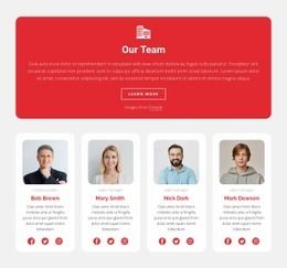 Meet The Team Website Design, Meet The Team Design, Team Page Design, Bob Brown, Team Quotes, Team Page, Real Estate Team, Homepage Design, Business Law