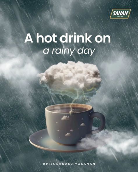 A comforting cup of sanan tea to cozy up with on this rainy day. #rain #teatime #teabreak #barish #mosam #barishtime #teatime🍵 #sanantea #sananteaindia Rain And Coffee Rainy Days, Monsoon Wallpaper, Cozy Rain, Rain And Coffee, Happy Times, Tea Break, On A Rainy Day, A Rainy Day, Cup Of Tea