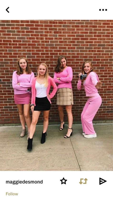 Halloween Costumes For Squads, Trendy Spirit Week Ideas, Squad Costume Ideas, Squad Halloween Costumes, Diy Group Halloween Costumes, College Halloween Costumes, Diy College, Best Group Halloween Costumes, Friend Costumes