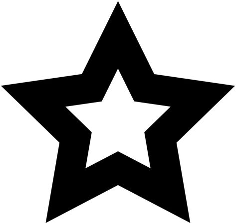 Star five point outline Five Point Star, Wall Stencils, Star Wall, Five Points, Star Jewelry, Stencils Wall, Underarmor Logo, Free Png, The Star