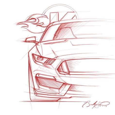 Quick GT500 sketch rendered in @autodesk Sketchbook, look for these more often over @kooksheaders! #ford #mustang #gt500 #sketch #rendering… How To Draw Mustang, Mustang Sketch Pencil Drawings, How To Draw A Ford Mustang, Mustang Drawing Sketch, Drew Tattoo, Ford Mustang Drawing, Ford Mustang Gt Drawing, Mustang Car Drawing, Mustang Gt Sketch