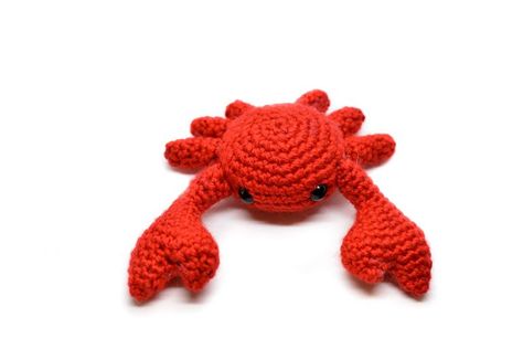 Small Crab Crochet Pattern, Free Crochet Crab Pattern, Crochet Hermit Crab Free Pattern, Crochet Lobster Pattern Free, Crab Crochet Pattern Free, Crochet Crab Pattern Free, Amigurumi Crab, Crab Crochet, Crochet Crab