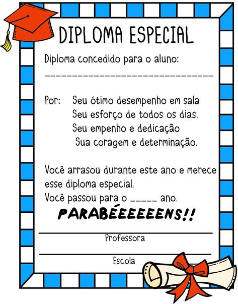 Diploma para final do ano. Jean Piaget, Baby Shark, First Day Of School, Abc, Cd, Word Search Puzzle, Education