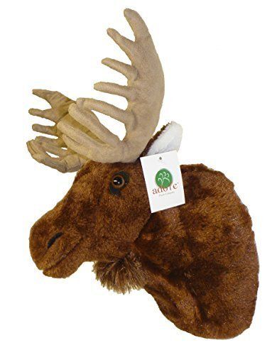 Amazon.com: ADORE 13" Yukon the Moose Plush Stuffed Animal Walltoy Wall Mount: Toys & Games Disney Princess Jewelry, Animal Taxidermy, Moose Head, Teddy Bear Stuffed Animal, Animal Heads, Baby Boy Rooms, Baby Boy Nurseries, Learning Toys, Gag Gifts