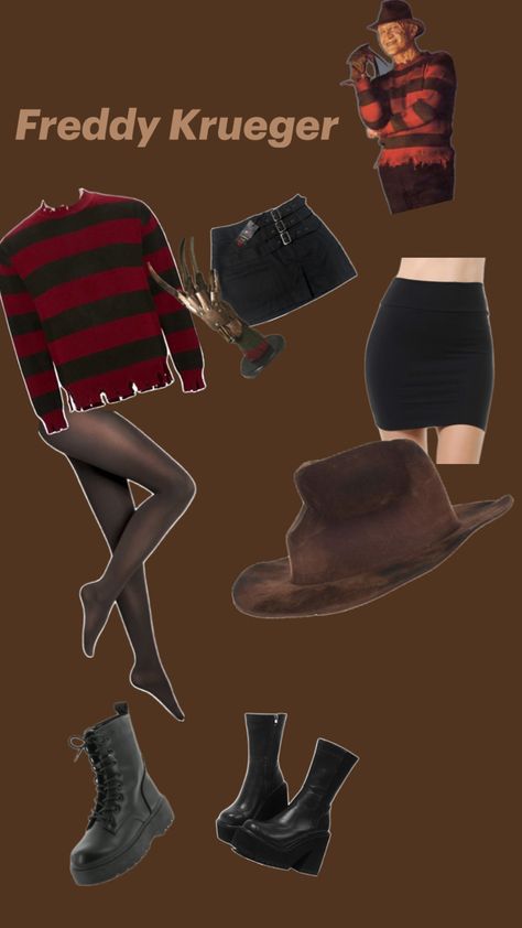 Freddy Krueger Costume, Freddy Krueger, Halloween Ideas, Costume Ideas, Halloween Costume, Halloween Costumes, Cool Outfits, Halloween, Birthday