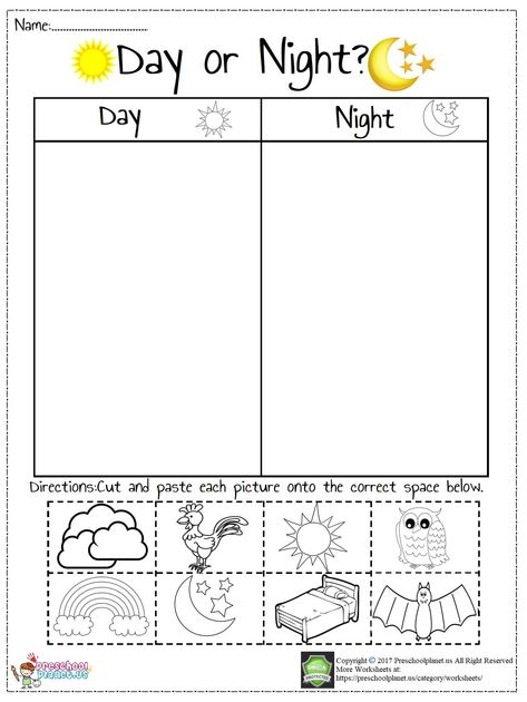 Today we prepared a worksheet about day and night. There are pictures which are about day and night. Show the pictures to students or your kids and want them to paste to its corresponding blank. This day and night worksheet is in pdf format and downloadable. You can freely print for your kids or students. Day And Night Worksheet, Teaching Night, Kindergarten Math Worksheets Free, Worksheet For Kids, Free Kindergarten Worksheets, Time Worksheets, Kindergarten Worksheets Printable, Printable Preschool Worksheets, Learning Worksheets