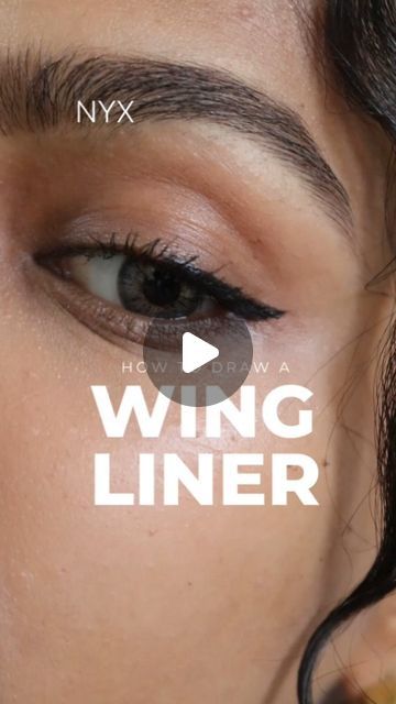 Hannah | Beauty Content Creator | UGC on Instagram: "How to draw a wing liner 🤌🏽😍  #winglinertutorial #makeuptutorials #indianmakeuptutorial #indianmakeupblogger" Small Wing Liner, How To Put Winged Eyeliner, Subtle Winged Eyeliner Tutorial, Tiny Winged Eyeliner, Wing Liner Tutorial, Subtle Winged Eyeliner, How To Draw Eyeliner, Indian Makeup Tutorial, How To Do Winged Eyeliner