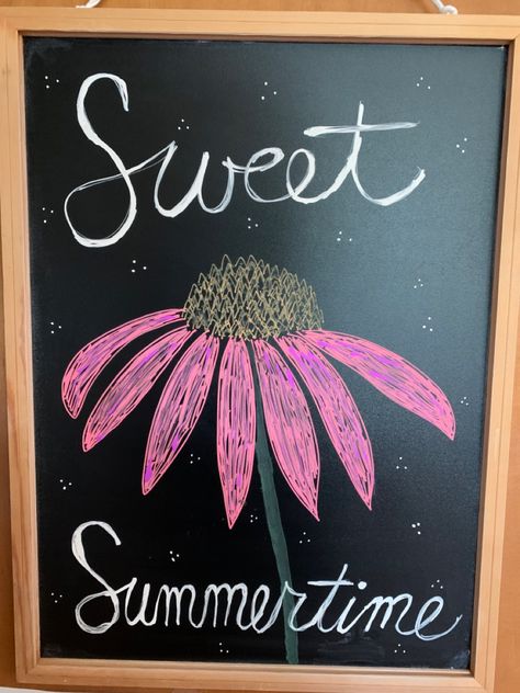 Summertime Chalkboard Art, 2024 Chalkboard, Summertime Chalkboard Ideas, Summer Chalkboard Ideas, Chalk Art Quotes, Summer Chalkboard Art, Chalk Wall Art, Summer Chalkboard, Chalkboard Wall Decor