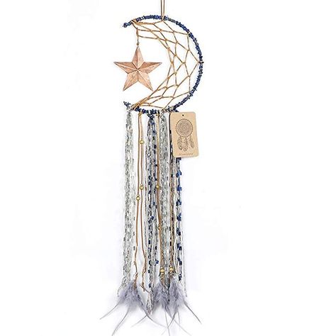 Dream Catcher For Kids, Blue Dream Catcher, Feather Wall Hanging, Feather Dream Catcher, Feather Wall Art, Handmade Dreamcatcher, Purple Feather, Dream Catcher Diy, Feather Wall