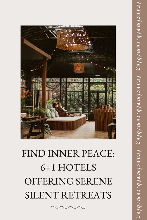 🌿🧘‍♀️ Find Inner Peace with Serene Silent Retreats 🧘‍♂️🌿Longing for a peaceful escape where silence is golden? Discover 6+1 tranquil hotels offering serene silent retreats around the world. From Austria's mountains to Greece's coastlines, these retreats provide the perfect sanctuary for mindfulness, mental clarity, and digital detox. 🏞️ Click to explore our curated list of exceptional hotels that promise a profound and peaceful experience

#travelmyth #silentretreats #mindfulness #digitaldetox Silence Is Golden, Quiet Mind, Wellness Hotel, Find Inner Peace, Digital Detox, Mountain Lodge, Finding Inner Peace, Spa Offers, Mind Body And Soul