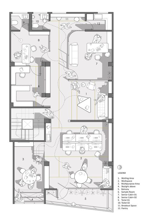 Architect Office Interior, Office Layout Plan, Open Office Design, Office Space Planning, Studio Floor Plans, Design Studio Workspace, Office Floor Plan, Studio Layout, Interior Design Plan