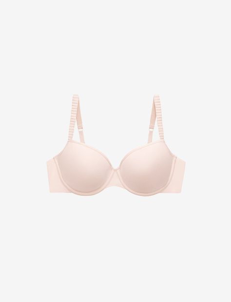 The best T-shirt bra for 24/7® support for A-H cups. The 24/7® T-Shirt Bra disappears under clothes and is great for plus size T-shirt bra seekers. Third Love, Down Band, True Bra, Wireless Bras, Bra Size Charts, Best T Shirt, Foam Cups, Cup Sizes, T Shirt Bra