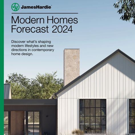 James Hardie Launches Modern Homes Forecast 2024 James Hardie Siding Ideas Modern, James Hardie Cladding, Living In Australia, James Hardie Siding, Exterior Finishes, Hardie Siding, James Hardie, Board And Batten Siding, Modern Farmhouse Exterior