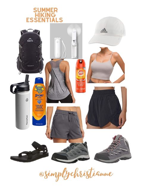 Cute Hiking Outfit Summer, Cute Hiking Outfits, Hiking First Aid Kit, Hiking Outfits Summer, Belize Trip, Best Hiking Gear, Hiking Outfit Summer, Road Trip Outfit, Cute Hiking Outfit