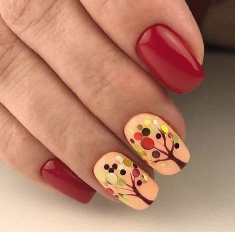 Fall Nail Art Ideas, Unghie Nail Art, Fall Nail Art Designs, Spring Nail Art, Fall Nail Art, Fall Nail Colors, Halloween Nail Art, Autumn Nails, Nail Art Ideas