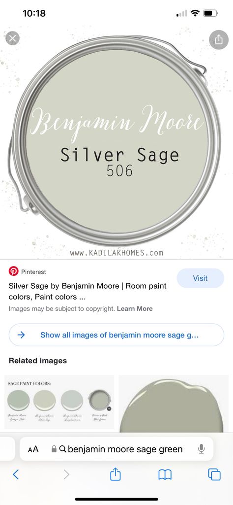 Silver Sage Paint Color, Texas Sage Benjamin Moore, Sage Green Dining Room Walls, Silver Sage Benjamin Moore, Silver Sage Paint, Sage Green Dining Room, Green Dining Room Walls, Sage Green Kitchen Walls, Green Kitchen Walls