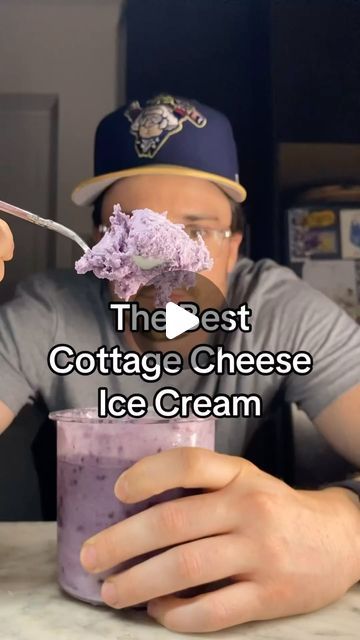 Ninja Creami Recipes | High Protein | Ice Cream on Instagram: "I am now a Ninja Creami believer. It makes THE BEST cottage cheese ice cream.  Video Credit: @biettetimmons   Follow @creamiwrld for more daily recipes!  This isn’t an ad, I’m just pissed it took me this long to get one 😅 Creami recipes coming all summer long & dont miss my cookbook out TOMORROW!  •••••••••••••• #movewithleo #cottagecheese #cottagecheeserecipe #protein #healthydessert #ninjacreami #healthyfood #healthycooking #nyc #fyp #goodfood #healthyfoodshare #healthyeating #explorepage" Ninja Creami Cottage Cheese Recipes, Ninja Creami Recipes With Cottage Cheese, Cottage Cheese Creami Ninja Recipe, High Protein Ice Cream Recipe, Cottage Cheese Ninja Creami Recipes, Cottage Cheese Ninja Creami, Cottage Cheese Ice Cream Ninja Creami, Ninja Creami Cottage Cheese Ice Cream, Cottage Cheese Ice Cream With Protein Powder